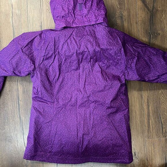 Columbia Womens Outer West Interchange Bright Plum Medium 3-in-1 Jacket SZ SM - Picture 8 of 8